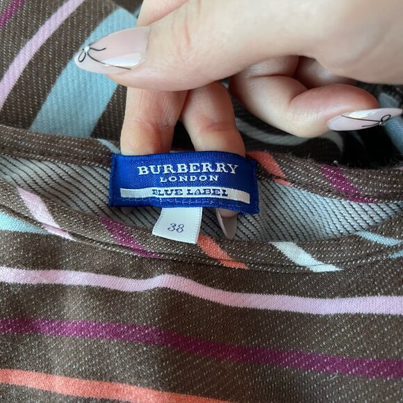 Burberry Blue Label striped Long Sleeve - Picture 4 of 5